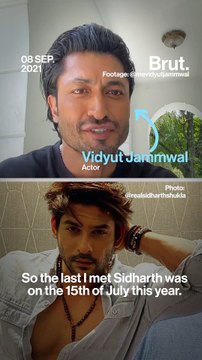 Vidyut Jammwal Remembers Sidharth Shukla