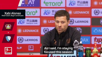 Alonso 'focused' on Leverkusen amid uncertain future