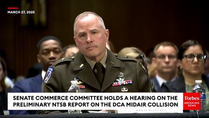 Senate Commerce Committee Holds Hearing On The Preliminary NTSB Report On The DCA Midair Collision