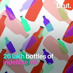 The Ink That Colours The World's Largest Election