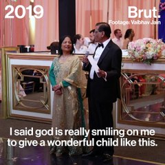 Dad Steals Show At Jain Gay Wedding