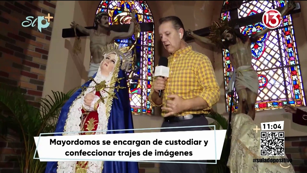 Pase en vivo - Le contamos sobre los Mayordomos, quienes se encargan de custodiar y confeccionar los trajes para las imágenes religiosas