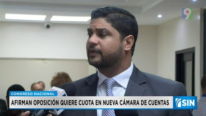 Oposición quiere parte de nueva Cámara de Cuentas | Primera Emisión SIN