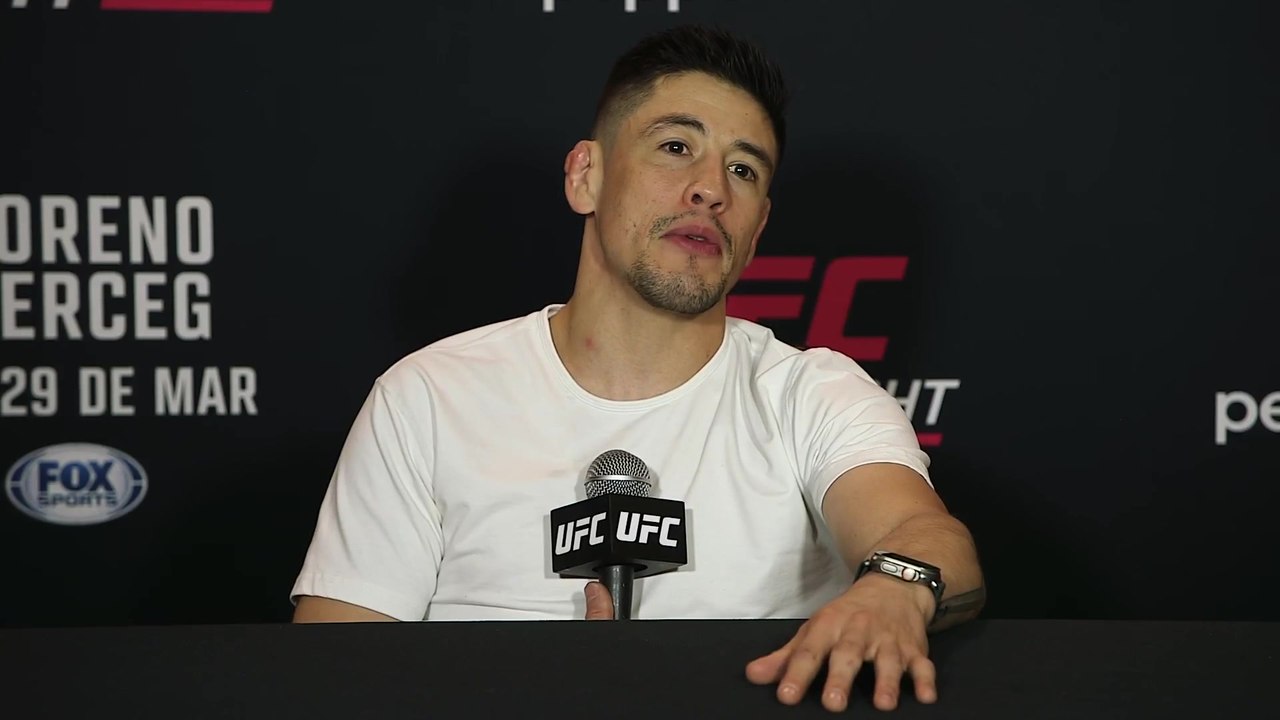 UFC former flyweight king Brandon Moreno previews his headline fight with no8 ranked Steve Erceg