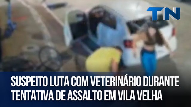 Suspeito luta com veterinário durante tentativa de assalto em Vila Velha