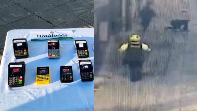 Cárcel para integrantes de una banda que robaba con datafonos: se agarraron a tiros con la Policía