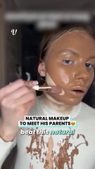 Going for a super natural look to make a good first impression 😍