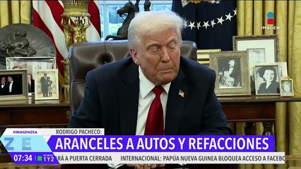 Anuncio de EE.UU. sobre aranceles a autos y refacciones genera confusión