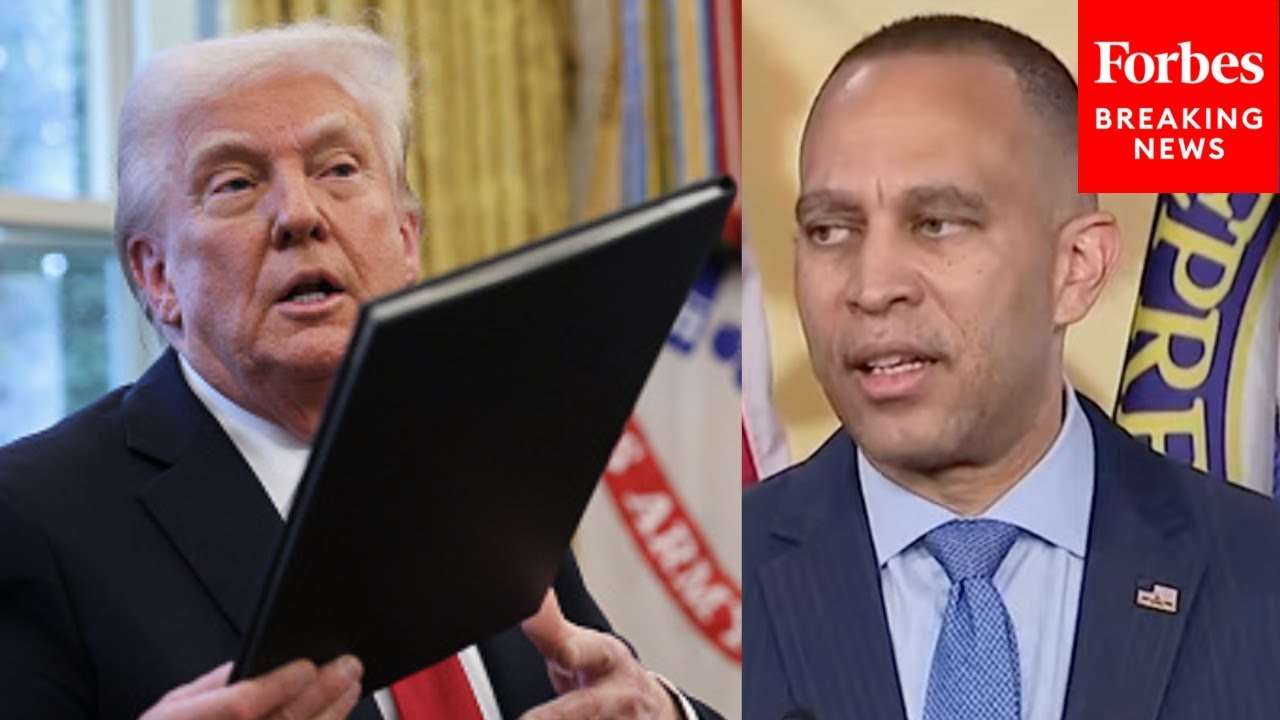 'Not Worth The Paper It Has Been Written On': Jeffries Shreds Trump's Executive Order On Voting Laws