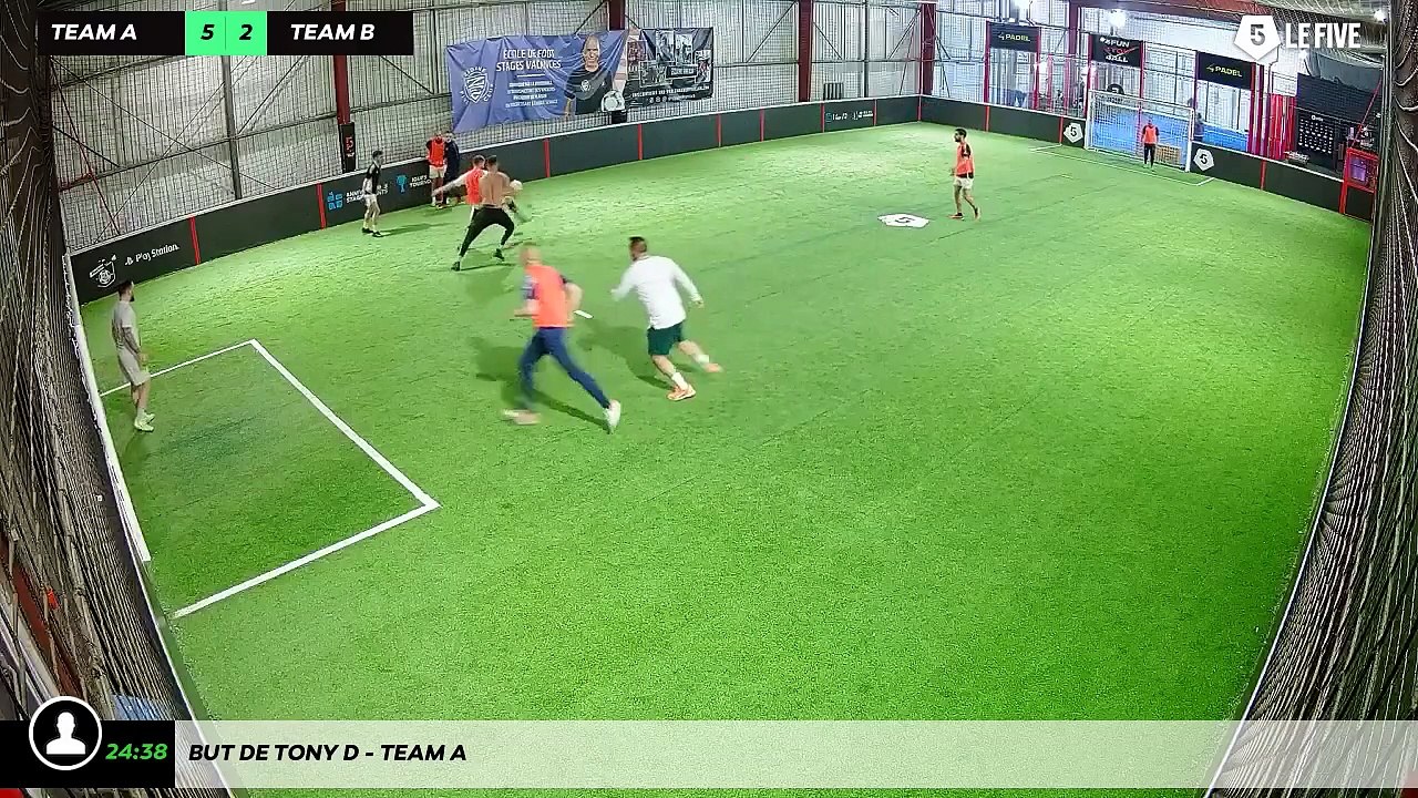 But de Tony D - Team A