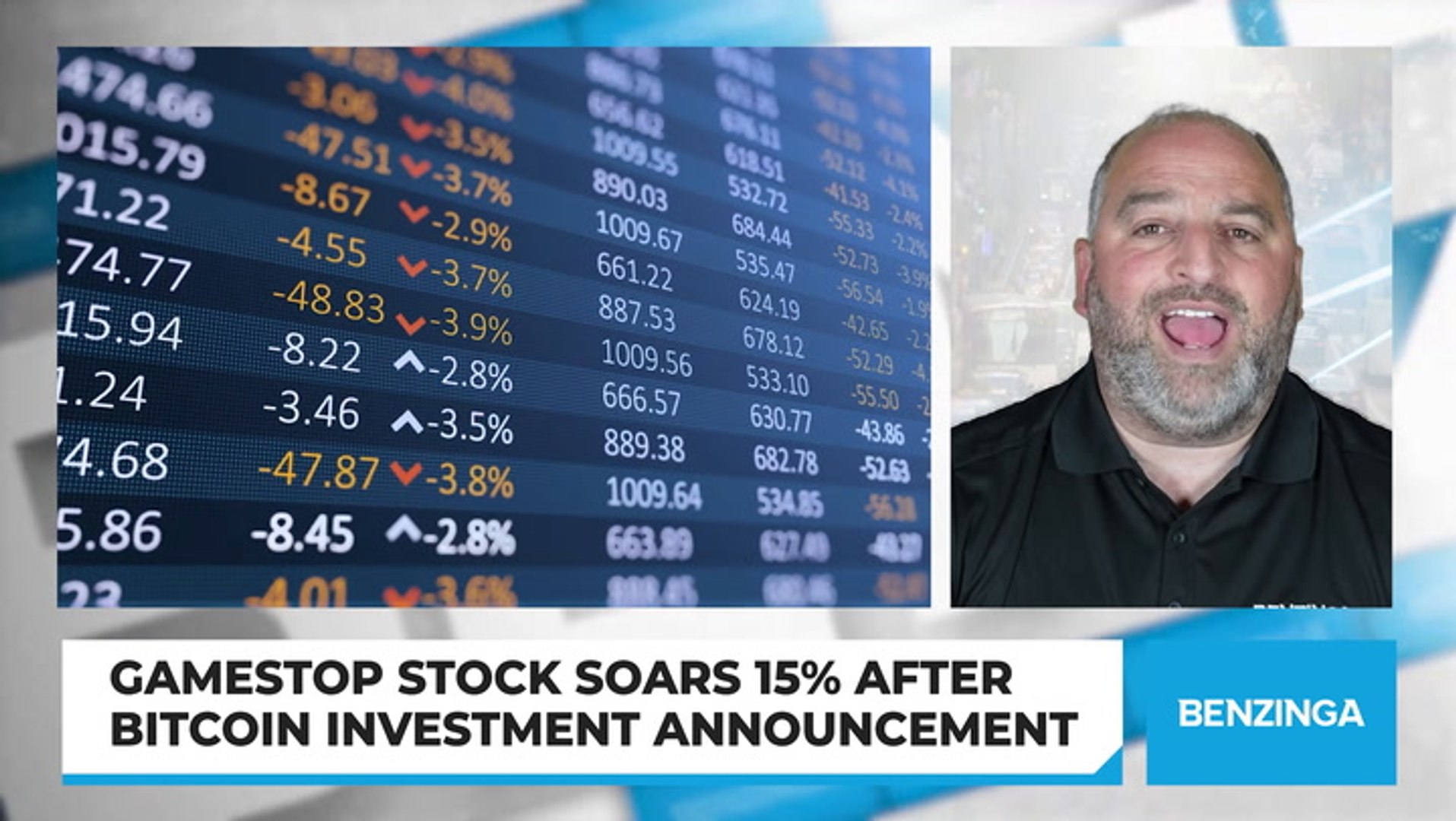 GameStop Stock Soars 15% After Bitcoin Investment Announcement