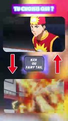 HxH ou Fairy Tail lequel choisiras-tu ?
