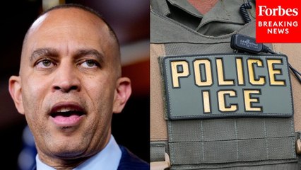 Hakeem Jeffries Asked Point Blank How Dems Are Responding To Recent ‘Ramping Up Of Deportations’