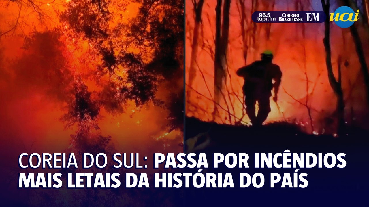 Coreia do Sul luta contra incêndios mais letais da história do país