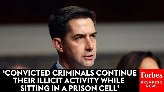 Tom Cotton Warns Of Dangers Of ‘Contraband Cellphones,’ Pushes For Targeted Phone Jamming In Prisons