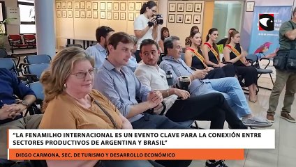 "La Fenamilho Internacional es un evento clave para la conexión entre sectores productivos de Argentina y Brasil"
