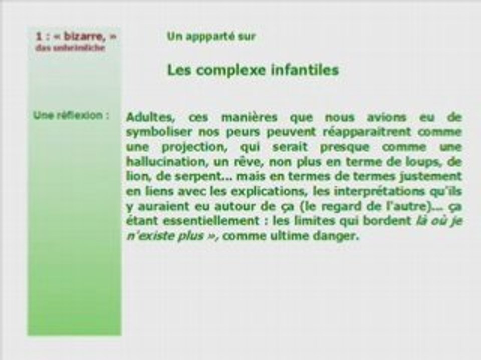 "bizarre, bizarre, vous avez dit étrange" 2ème partie