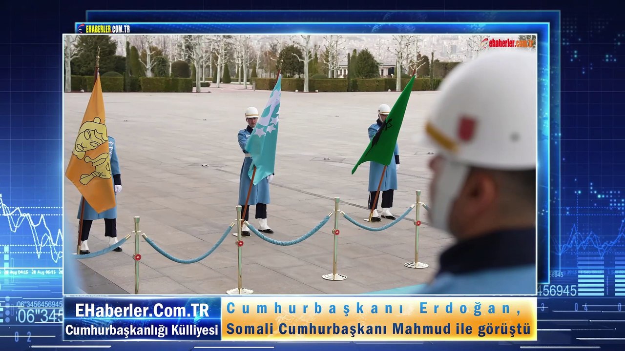 Cumhurbaşkanı Erdoğan, Somali Cumhurbaşkanı Mahmud ile görüştü