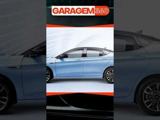 JAC E-J7 tem potência incrível, design moderno e preço barato para modelo elétrico #shorts