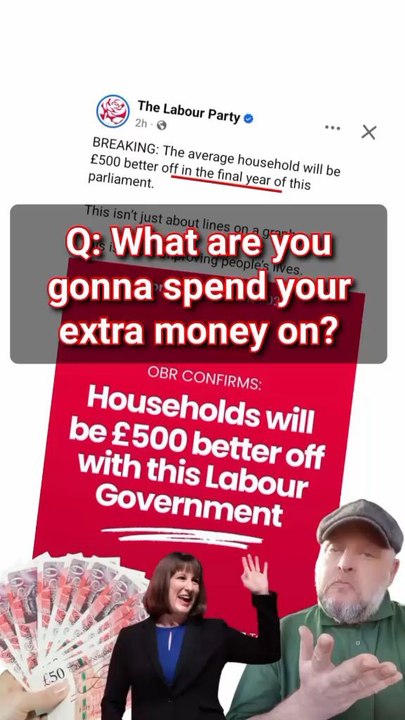 What are you gonna spend your extra money on?