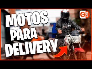As melhores motos para trabalhar com delivery