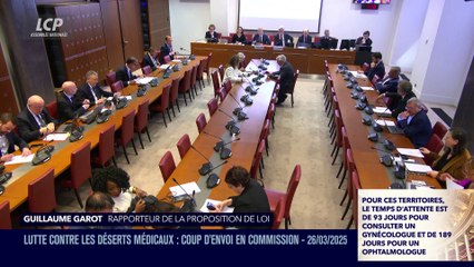 La séance est ouverte ! - Lutte contre les déserts médicaux : coup d'envoi en commission - 26/03/2025