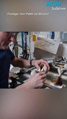 NASA astronaut designs zero gravity cup for his morning coffee