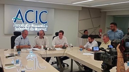 Prefeito faz balanço dos primeiros três meses de governo em evento na Acic