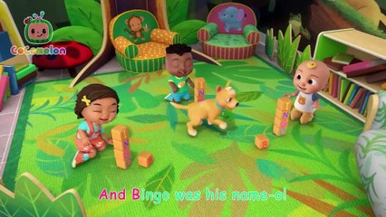 Bingo's First Day at School! 🐶 Baby JJ's BINGO Spelling Song | CoComelon Nursery Rhymes & Kids Songs