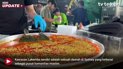 Melihat Keramaian Pasar Malam Ramadan Lakemba di Sydney Australia