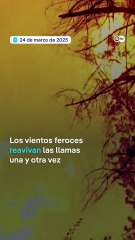 Chile combate graves incendios