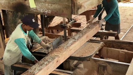 How to Set Up a Sawmill Machine for 5x7 Wood Sawing