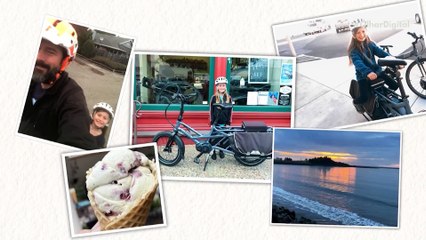 Rápida e forte! E-bike de carga aguenta mais de 200 kg