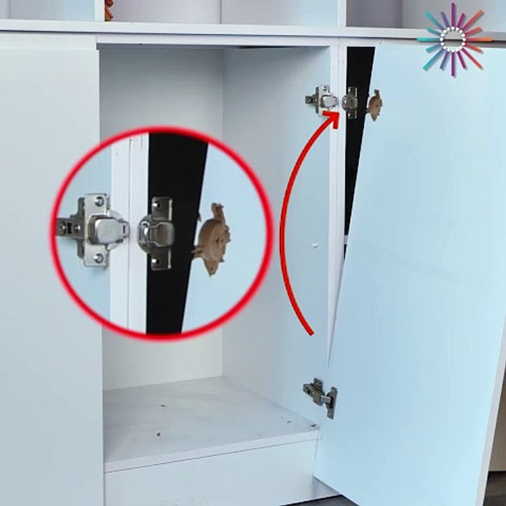 Simple hinge fix for perfect cabinets