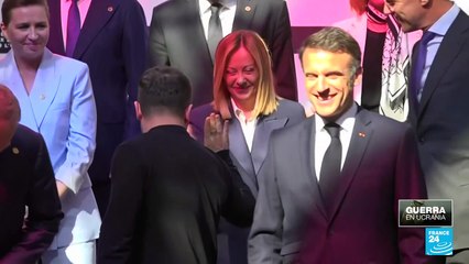 Cumbre por Ucrania en París: Macron anuncia una "fuerza de respaldo" europea