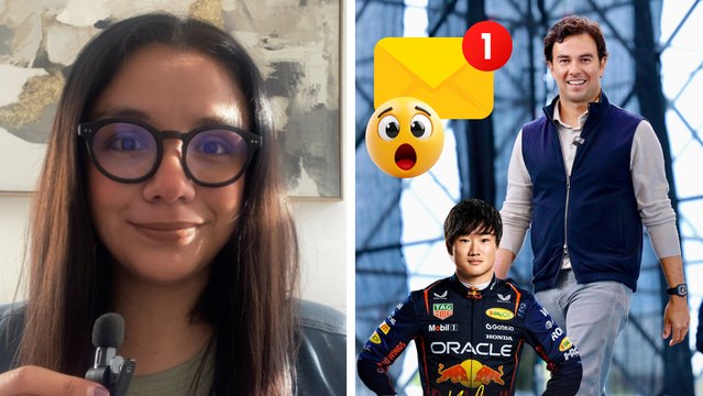 Checo Pérez se manifiesta sobre la llegada de Yuki Tsunoda a Red Bull tras el adiós a Lawson