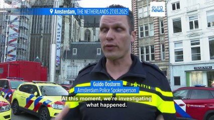 At least five people injured in stabbing in central Amsterdam, police say
