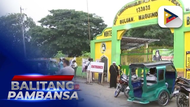 PNP, magsisilbing electoral board sa Datu Odin Sinsuat sa May 12 election