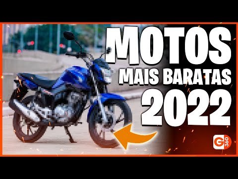 5 MOTOS 0 KM MAIS BARATAS DO BRASIL EM 2022: CONHEÇA OS MODELOS E DIFERENCIAIS!