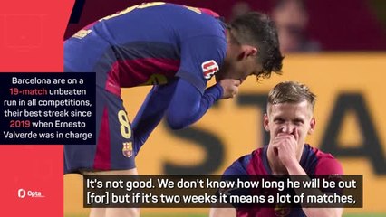 Dani Olmo injury a 'high price to pay' for Barcelona in win - Flick