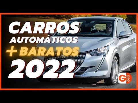 ESSES SÃO OS CARROS AUTOMÁTICOS MAIS BARATOS DO BRASIL EM 2022 E SEUS PREÇOS