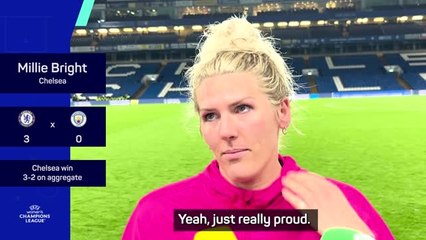 Bright proud after a 'true Chelsea performance' against Man City