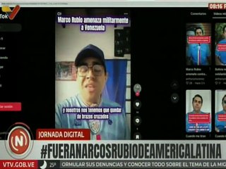 Venezuela se une a la Campaña #FueraNarcosRubiodeAmericaLatina tras declaraciones desde el Esequibo
