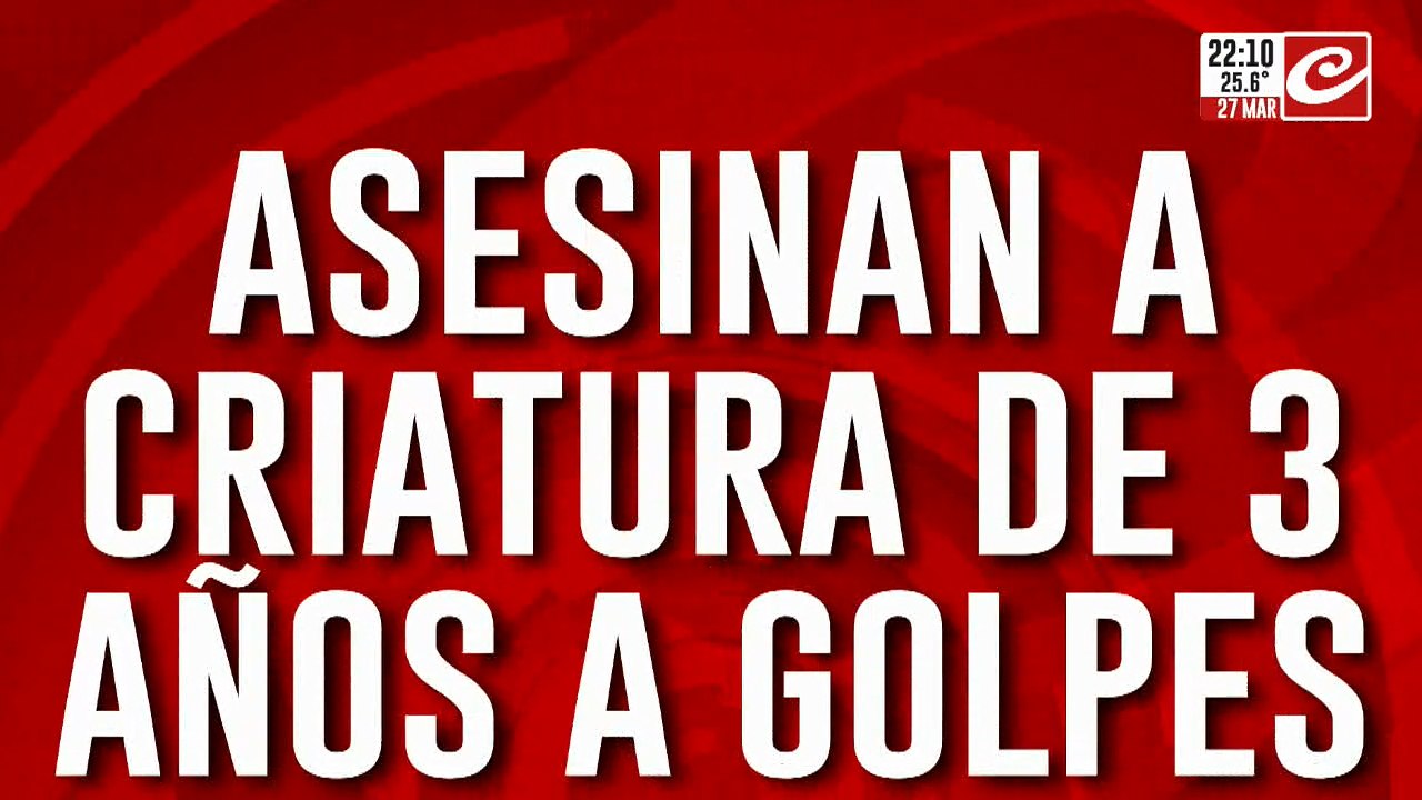 Luz Milagros, tenia 3 años y la mataron a golpes