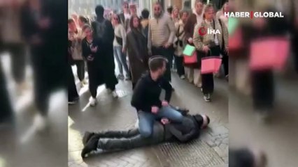 Hollanda'da bıçaklı saldırganın yakalandığı anın görüntüleri ortaya çıktı