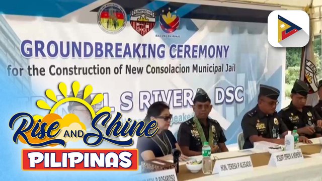 Groundbreaking ceremony para sa ipatatayong jail facility sa bayan Consolacion, Cebu, pormal ng isinagawa