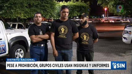 Pese a prohibición legal, grupos civiles usan uniformes de tipo militar| Emisión Estelar SIN