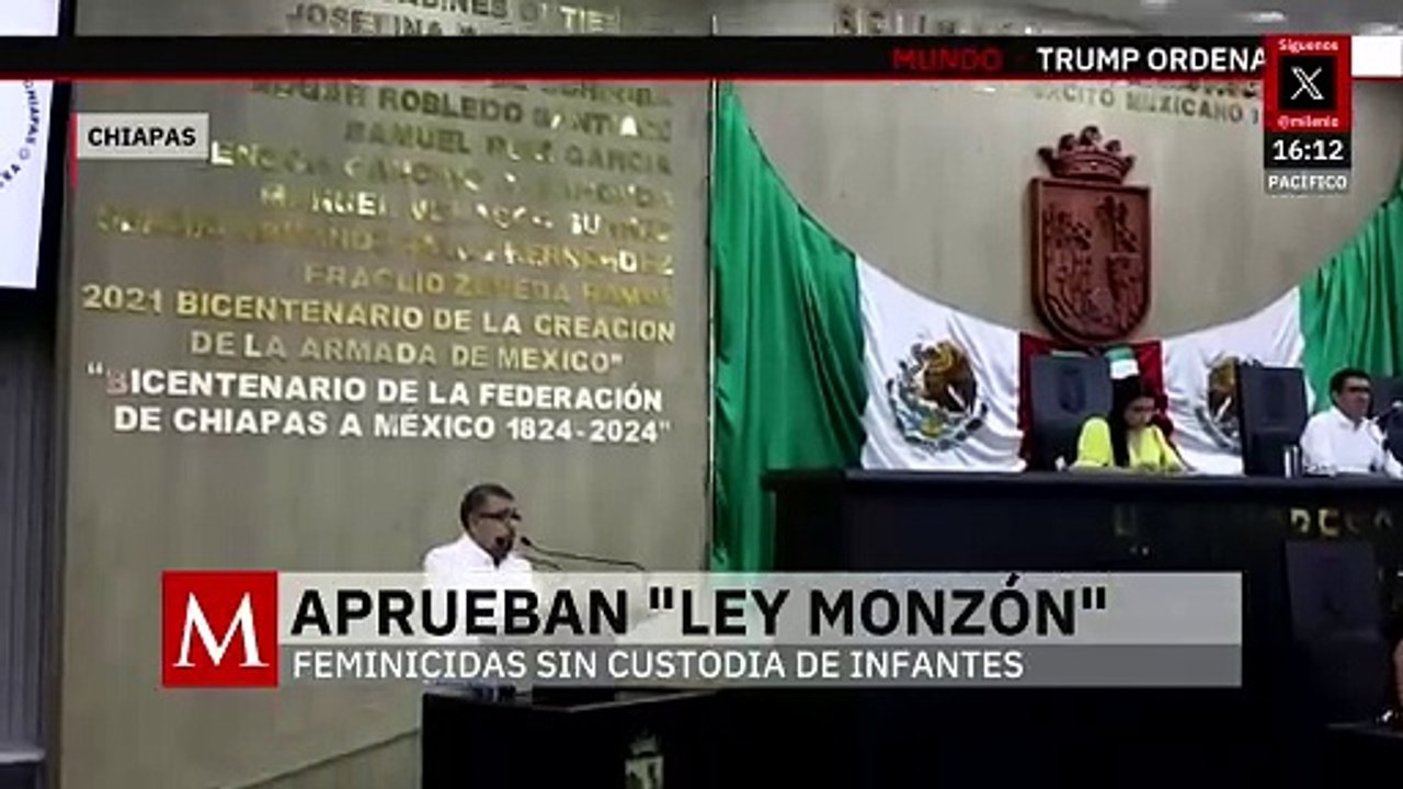 Congreso de Chiapas aprueba la Ley Monzón y reforma de ley para ataques con ácido a mujeres