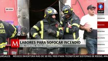 Se produjo un incendio en una tienda de electrónica en la Cuauhtémoc; no se registran heridos