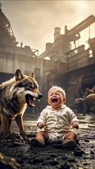 Cat😺 and baby👶 Story... By AI CATS STORY.